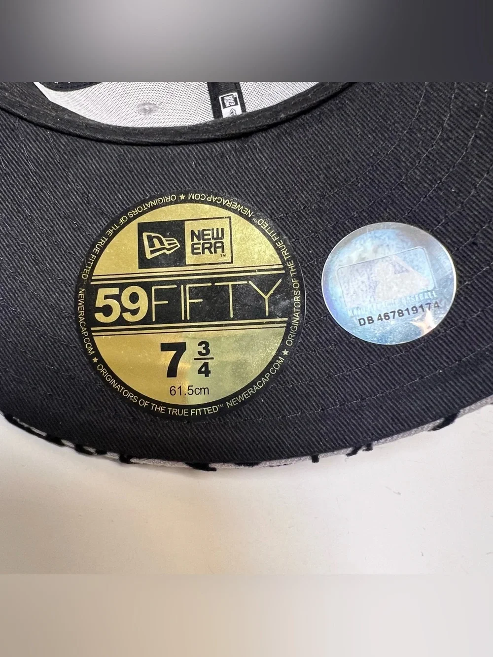 New York Yankees Fitted Baseball Cap New Era 7 3/4